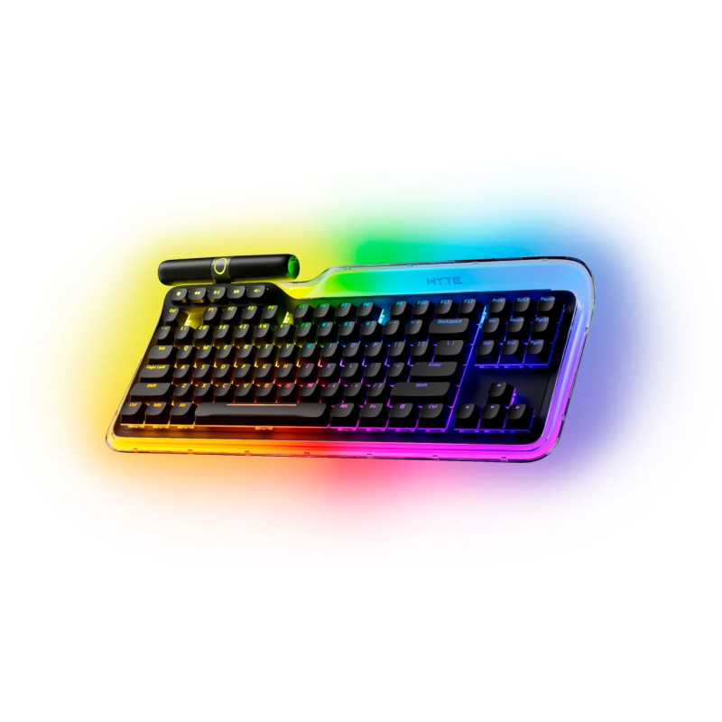 Клавіатура Hyte KEEB TKL RGB Plexi ENG Hot Swap (KB-HYTE-KEEB)