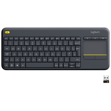 Клавіатура Logitech K400 Touch Wireless UA Black (920-007145)