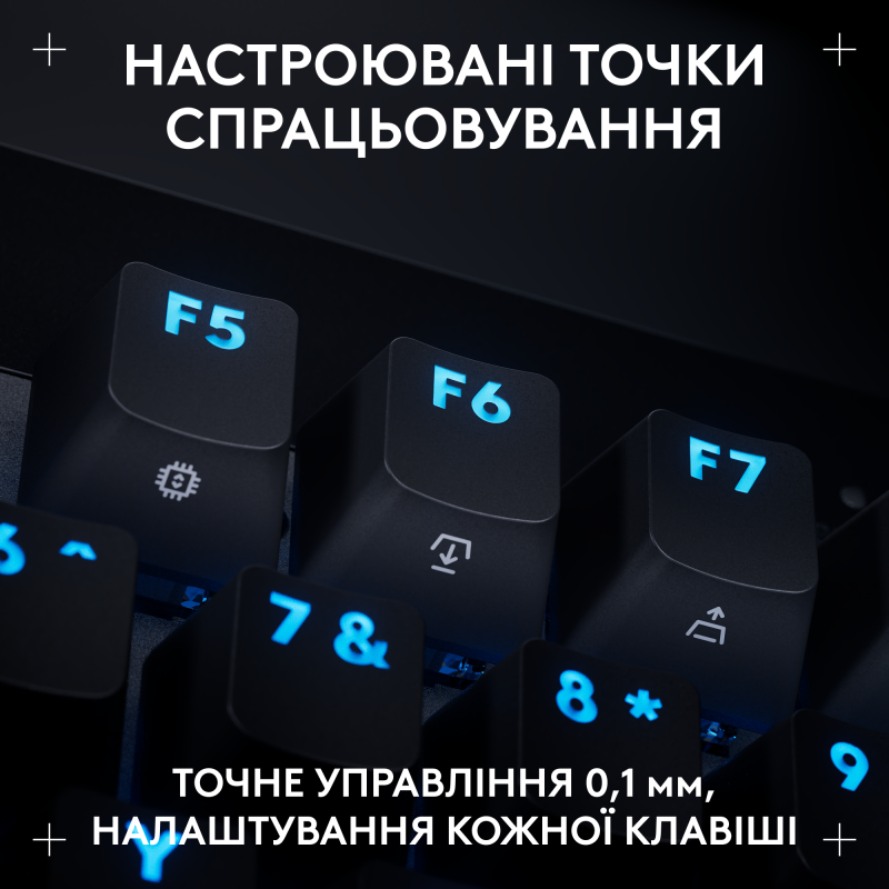 Клавіатура Logitech G Pro X TKL Rapid Black (920-013233)