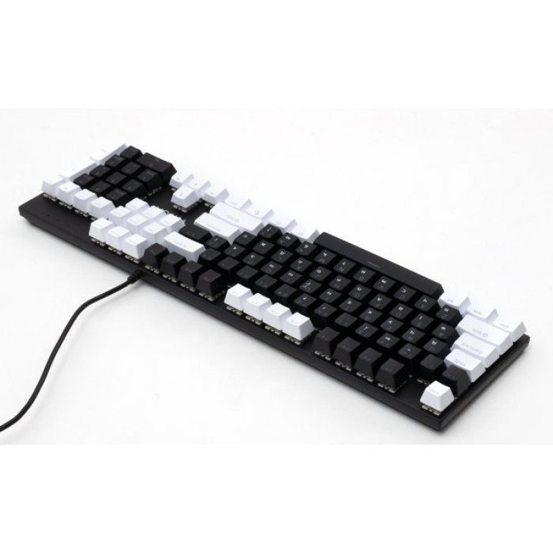 Клавіатура Vinga KBGM-095 LED Orange Switch USB White/Black (KBGM-095Y White/Black)