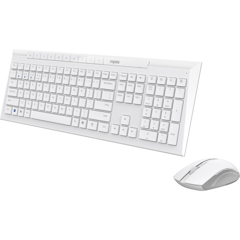 Комплект Rapoo 8210M Wireless White (8210М White)