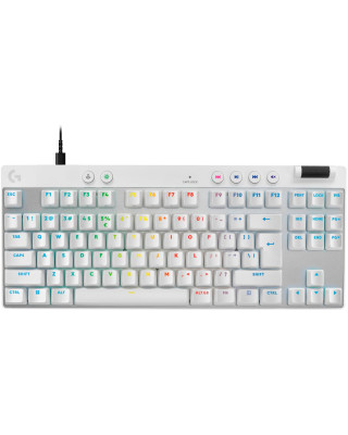 Клавіатура Logitech G Pro X TKL Rapid White (920-013242)