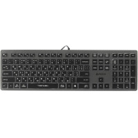 Клавіатура A4Tech FX60H USB Grey White з підсвічуванням