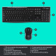 Комплект Logitech MK270 Wireless Combo (920-004508)