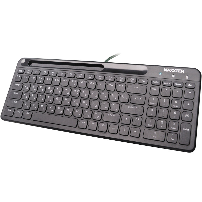 Клавіатура Maxxter KB-01B-UA Black