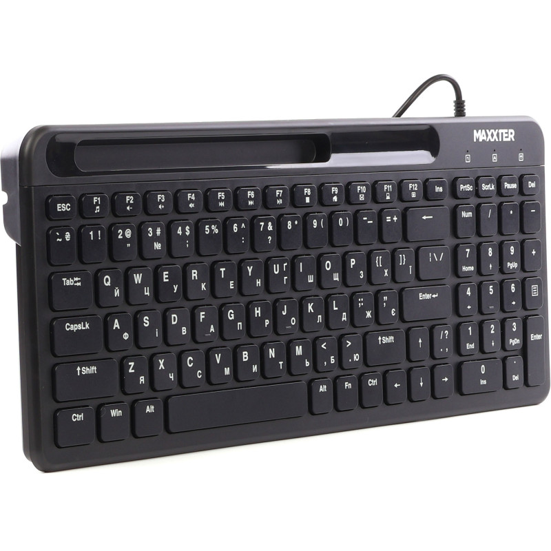 Клавіатура Maxxter KB-01B-UA Black