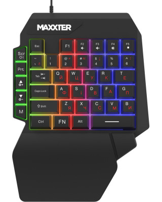 Клавіатура Maxxter KBG-OH-01B-UA