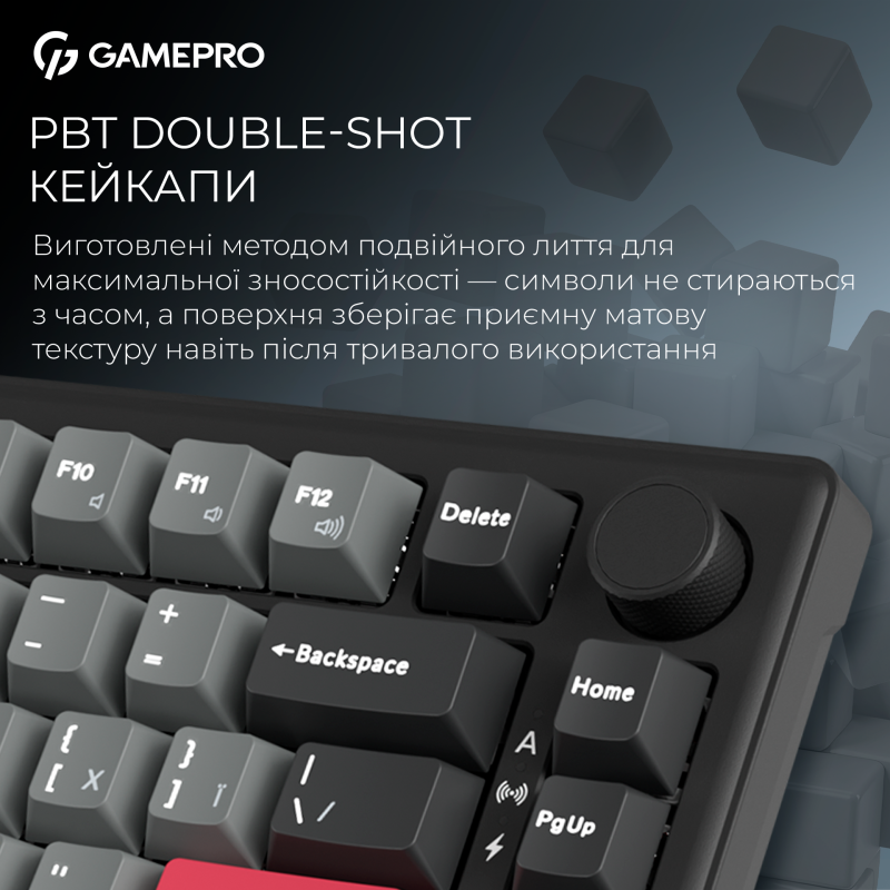 Клавіатура GamePro Asgard Yord Black (MK266BK)