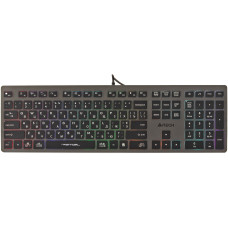 Клавіатура A4Tech FX60H USB Grey Neon з підсвічуванням