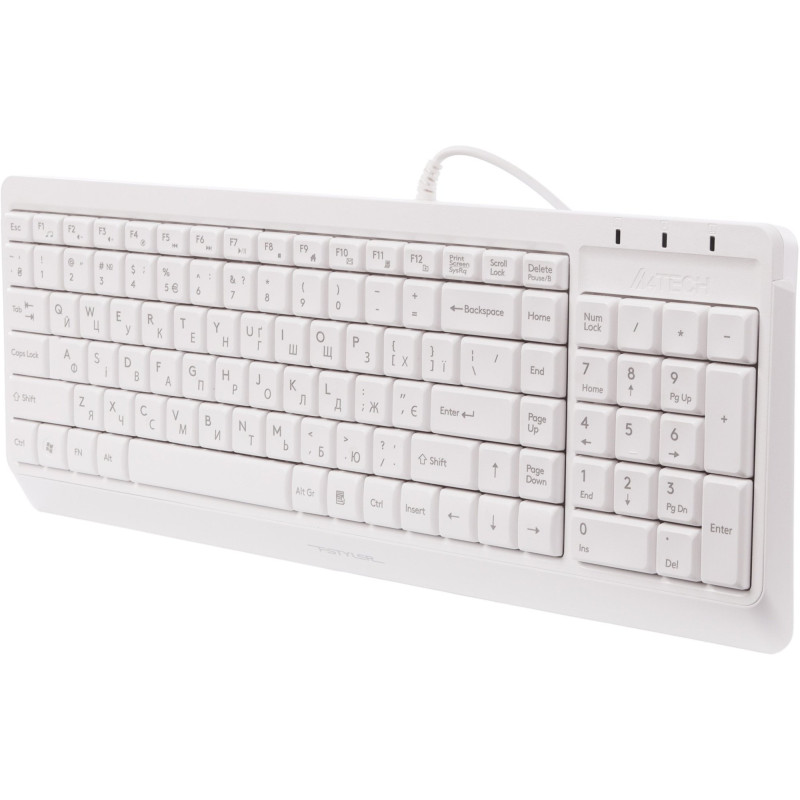Клавіатура A4Tech FK15 White