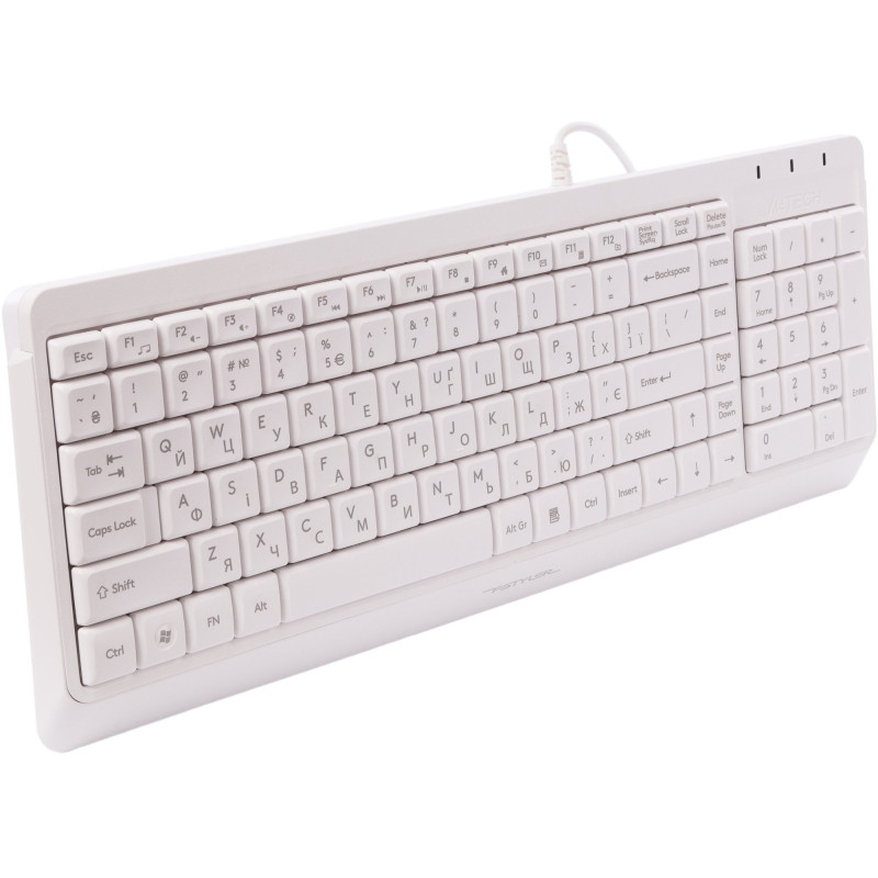 Клавіатура A4Tech FK15 White