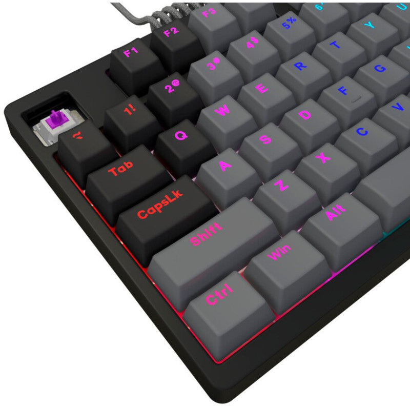 Клавіатура Lorgar Azar 514TKL Black (LRG-GK514TKL-BK-UA)
