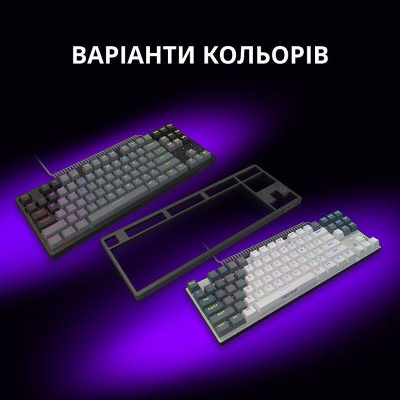 Клавіатура Lorgar Azar 514TKL Black (LRG-GK514TKL-BK-UA)
