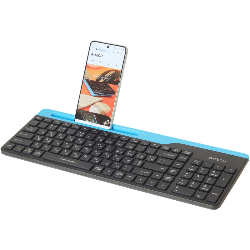 Клавіатура A4Tech FBK25 Wireless Black