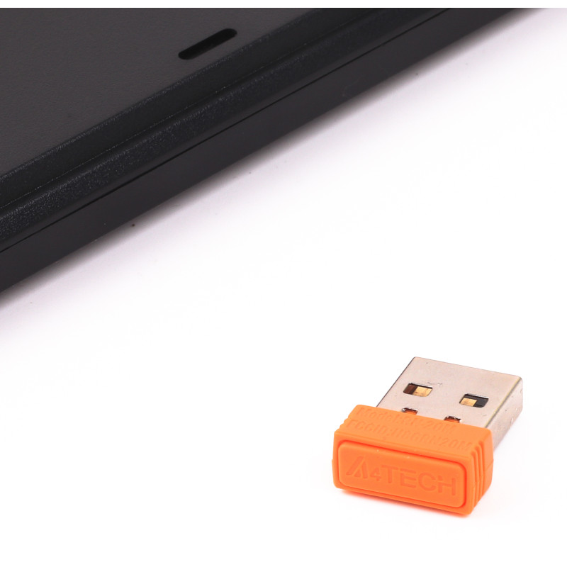 Клавіатура A4Tech FBK25 Wireless Black