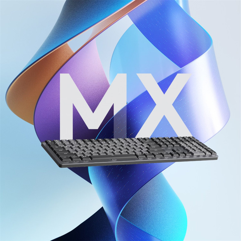 Клавіатура Logitech MX Mechanical Graphite Clicky (920-010759)