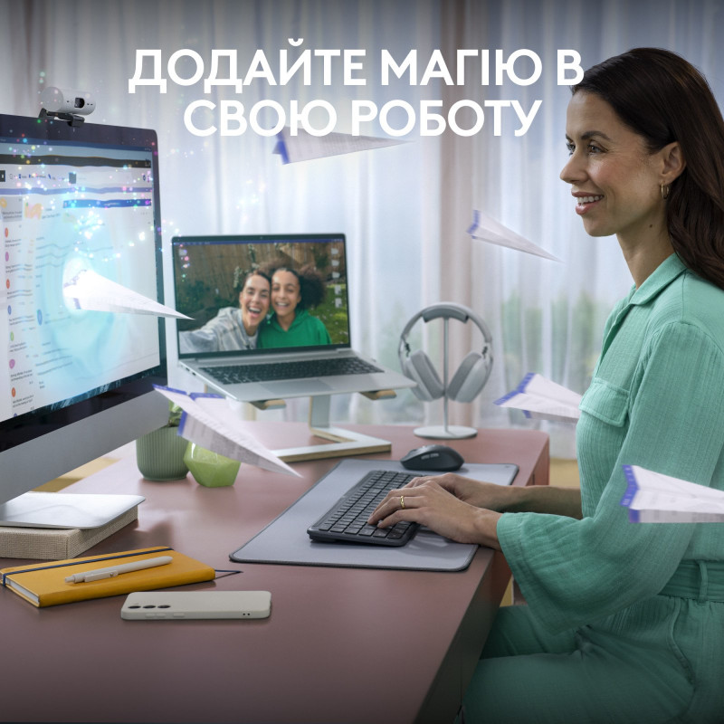 Клавіатура Logitech Signature Slim K950 US Graphite USB (920-012465)