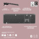 Клавіатура Logitech Signature Slim K950 US Graphite USB (920-012465)