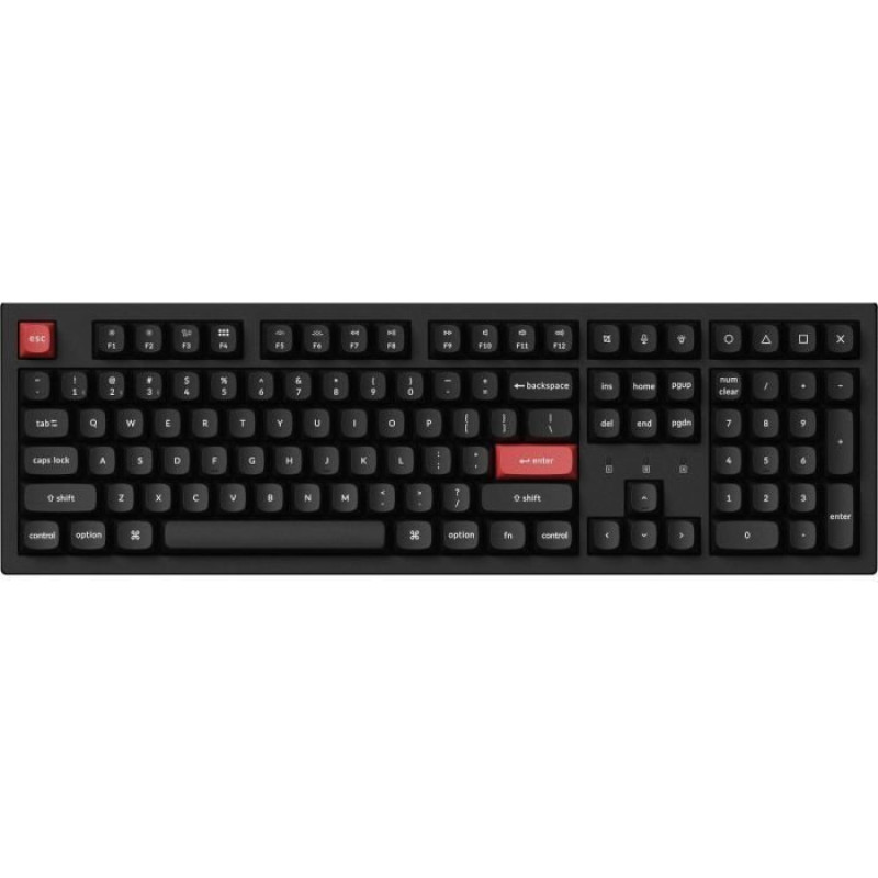 Клавіатура Keychron K10 PRO 100Key, K pro Red RGB (K10P-H1-UA)