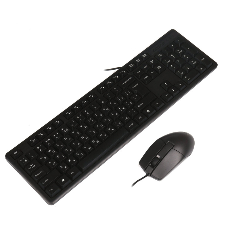 Комплект A4Tech KK-3330 USB Black (KK-3330 Black)