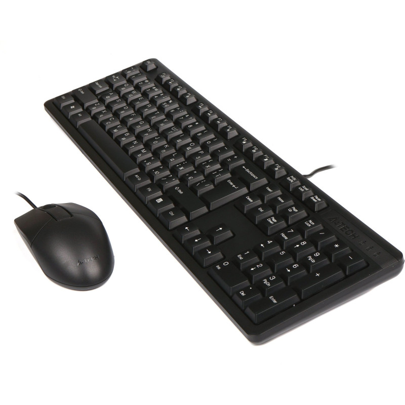 Комплект A4Tech KK-3330 USB Black (KK-3330 Black)