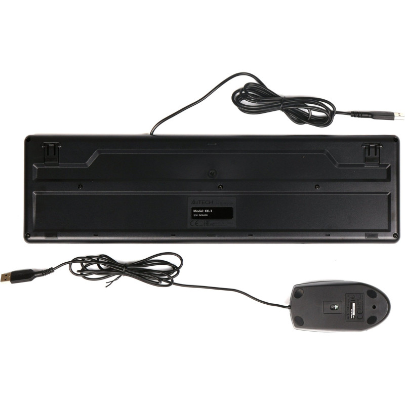 Комплект A4Tech KK-3330 USB Black (KK-3330 Black)