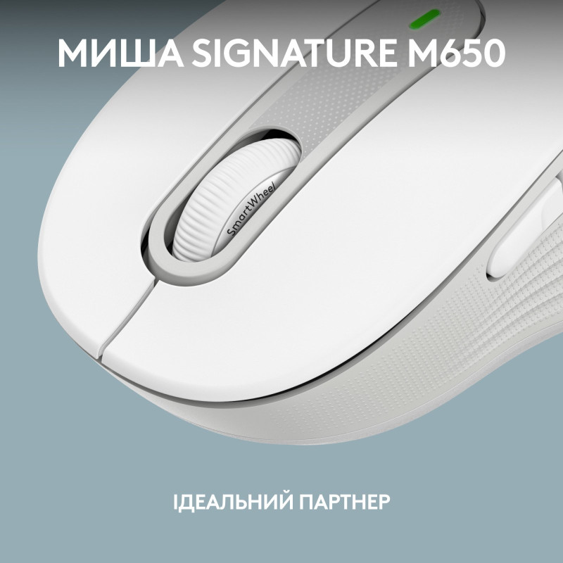 Клавіатура Logitech Signature Slim K950 US OffWhite USB (920-012466)