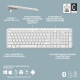 Клавіатура Logitech Signature Slim K950 US OffWhite USB (920-012466)
