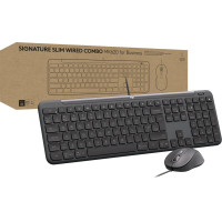 Комплект LOGITECH Signature Slim MK620 Wired Combo for Business GRAPHITE (920-013349)