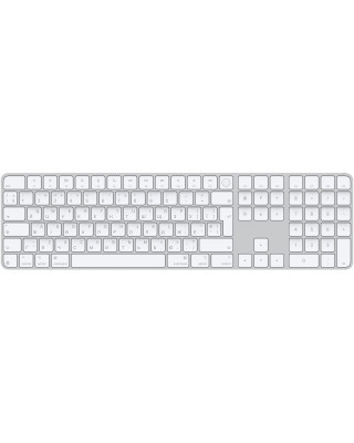 Клавіатура Apple Magic Keyboard з Touch ID і Numeric Keypad для Mac з Apple silicon White (MXK73UA/A)