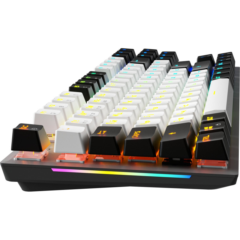 Клавіатура GamePro Genesis Joker MK124G Pro Outemu Red Switch Wireless/Bluetooth/USB UA Gray (MK124G Pro)