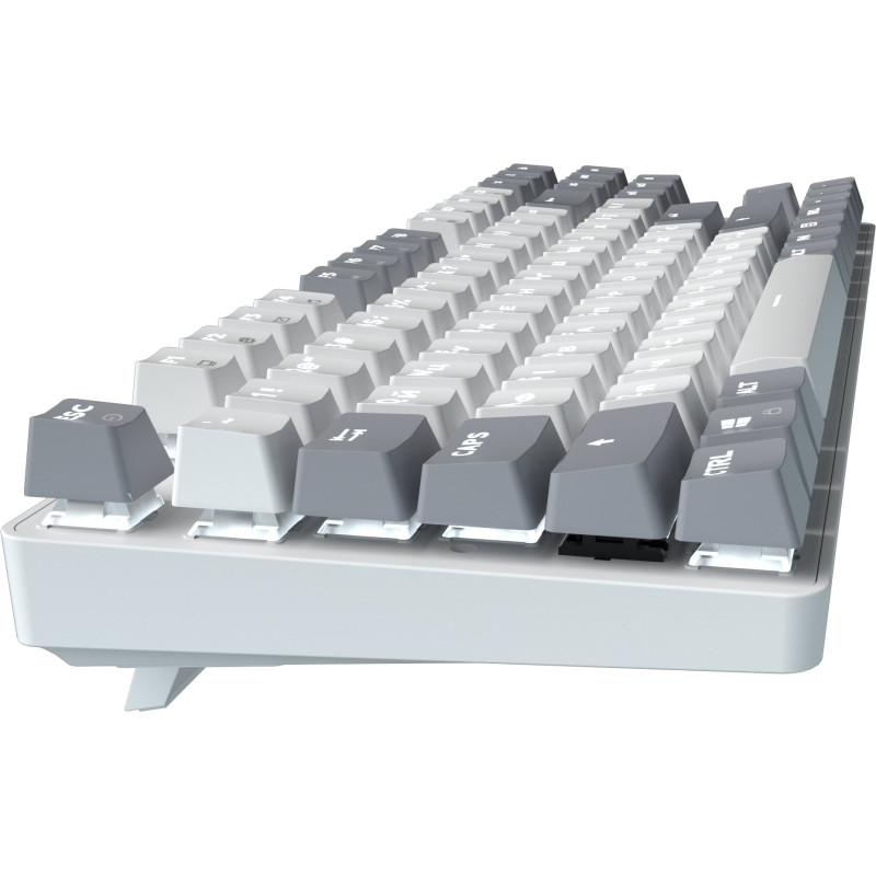 Клавіатура GamePro Genesis Metallic MK110G Outemu Red Switch USB UA White (MK110G)