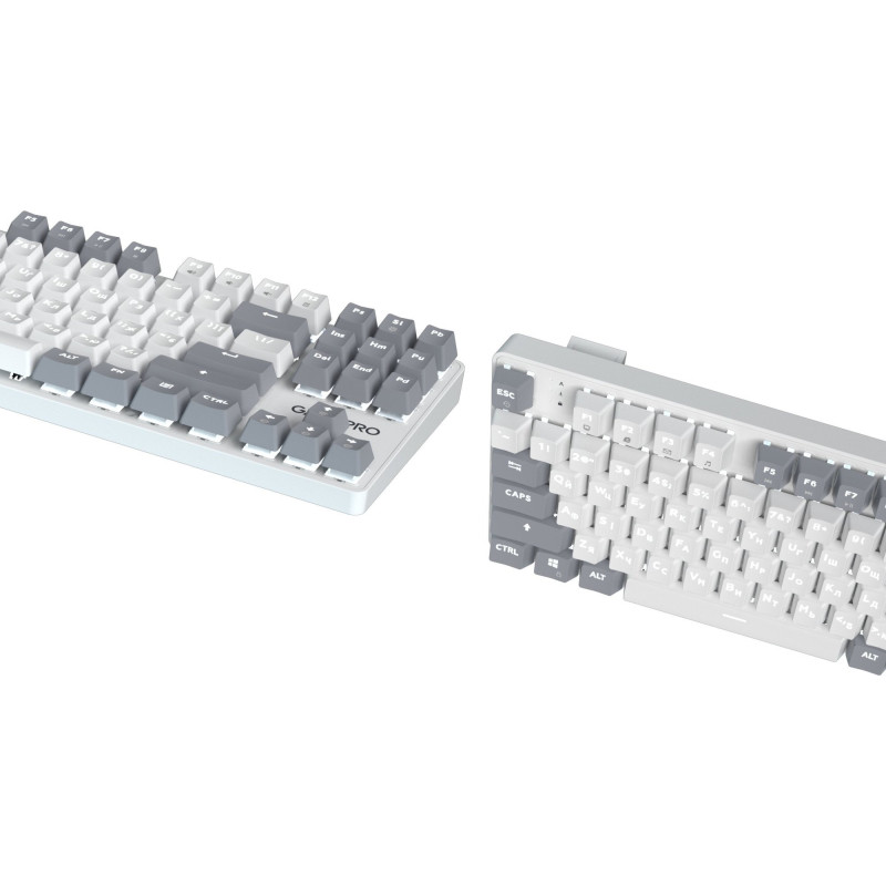 Клавіатура GamePro Genesis Metallic MK110G Outemu Red Switch USB UA White (MK110G)