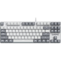 Клавіатура GamePro Genesis Metallic MK110G Outemu Red Switch USB UA White (MK110G)