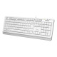 Клавіатура  A4-Tech Fstyler FKS10 White
