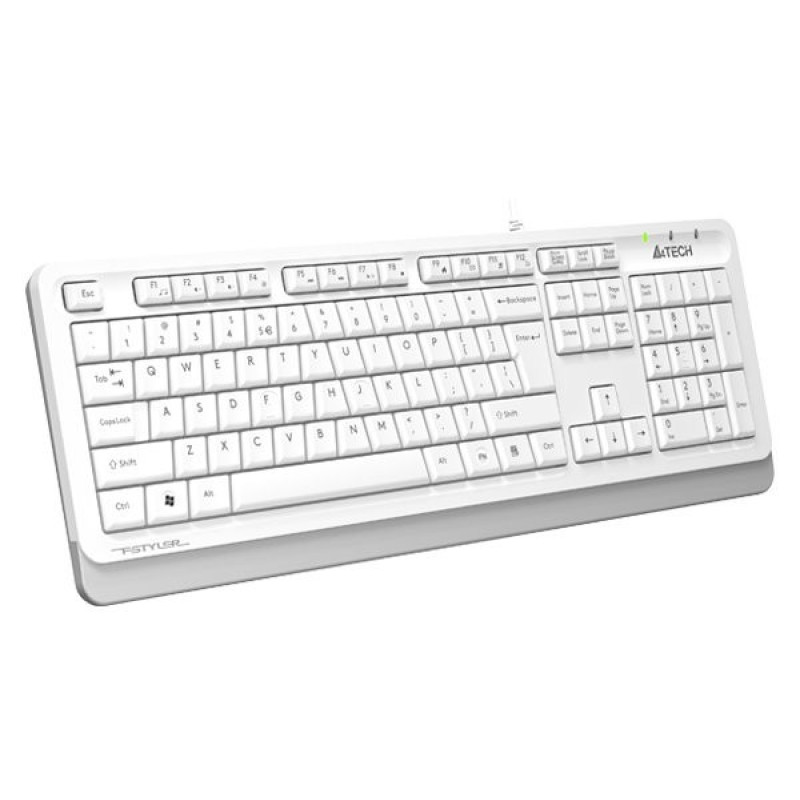 Клавіатура  A4-Tech Fstyler FKS10 White