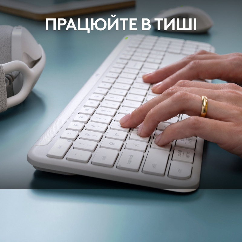 Комплект Logitech Signature Slim Combo MK950 OffWhite (920-012491)