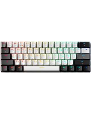Клавіатура GamePro Genesis Infinity Outemu Swith RGB USB-C (MK130BW)