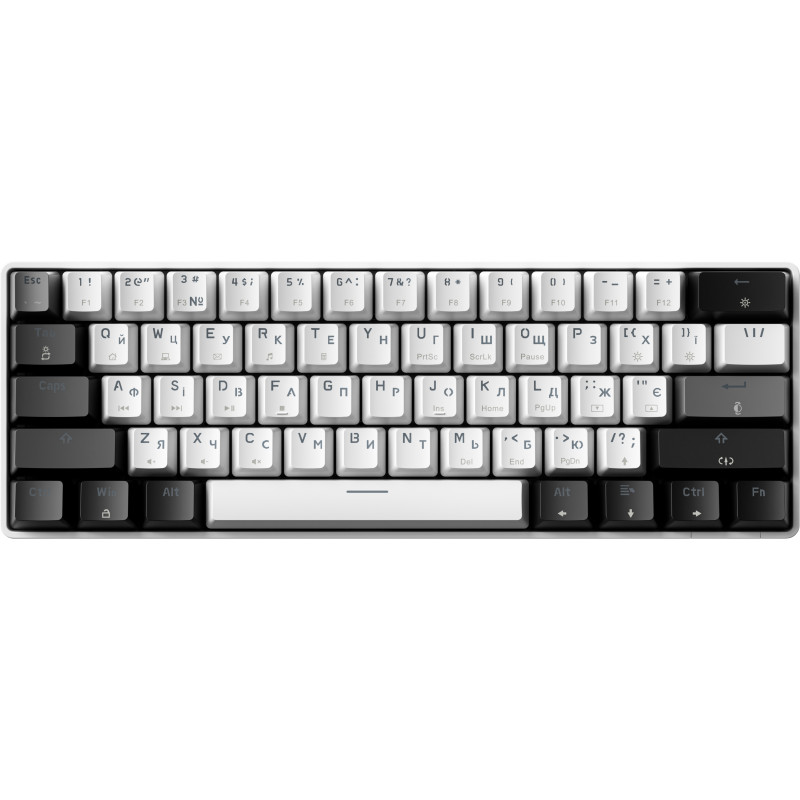 Клавіатура GamePro Genesis Infinity Outemu Swith RGB USB-C (MK130BW)