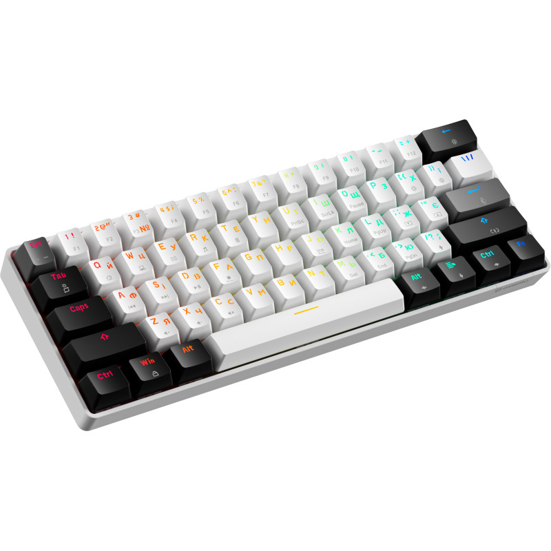 Клавіатура GamePro Genesis Infinity Outemu Swith RGB USB-C (MK130BW)