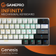 Клавіатура GamePro Genesis Infinity Outemu Swith RGB USB-C (MK130BW)