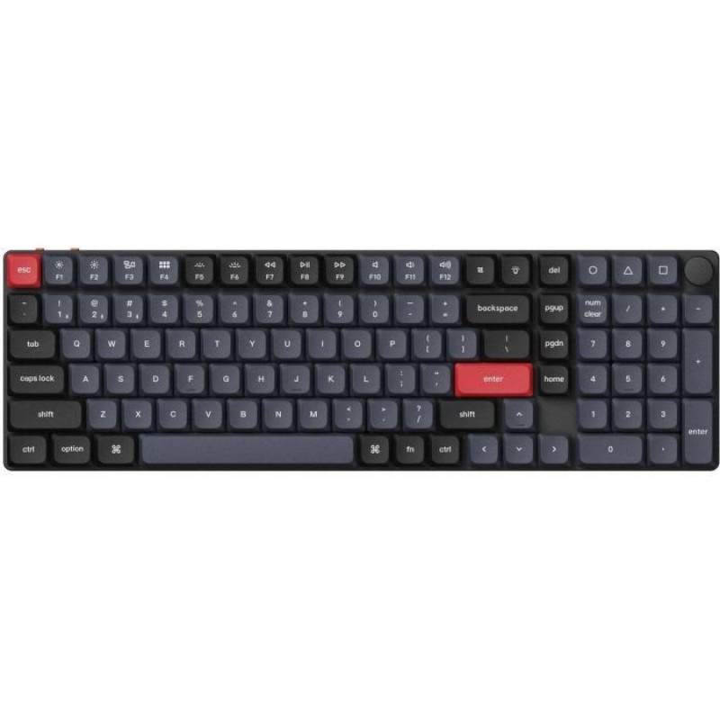 Клавіатура Keychron K17 PRO 100Key, Gateron MX 2.0 Blue RGB (K17P-H2-UA)