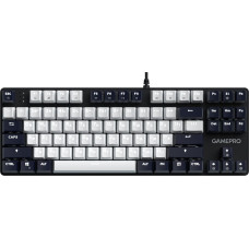 Клавіатура GamePro Genesis Metallic MK110B Outemu Red Switch USB UA Black (MK110B)