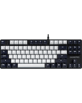 Клавіатура GamePro Genesis Metallic MK110B Outemu Red Switch USB UA Black (MK110B)