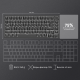 Клавіатура Ajazz AK820 Red Switch USB-C UA Black (AK820-R-B)