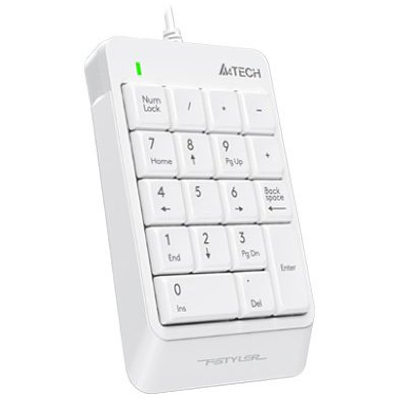 Клавіатура A4Tech K13P Fstyler Numeric Keypad White (FK13P (White))