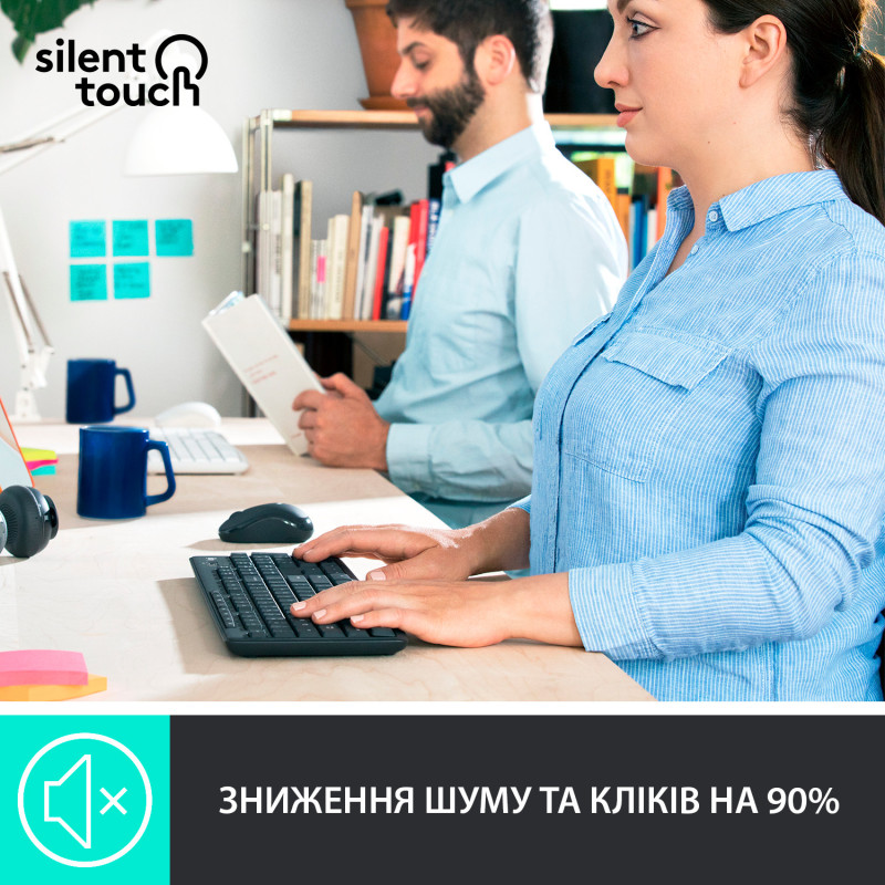 Набір Logitech MK295 Combo Black USB (920-009800)