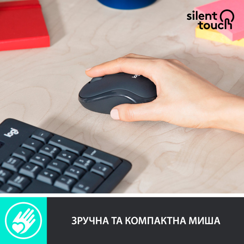 Набір Logitech MK295 Combo Black USB (920-009800)