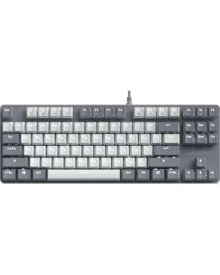 Клавіатура GamePro Genesis Metallic MK110G Outemu Red Switch USB UA Gray (MK110G)