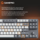 Клавіатура GamePro Genesis Metallic MK110G Outemu Red Switch USB UA Gray (MK110G)